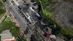 Begini Kondisi Pesawat yang Jatuh dan Tabrak Bus di Sao Paulo