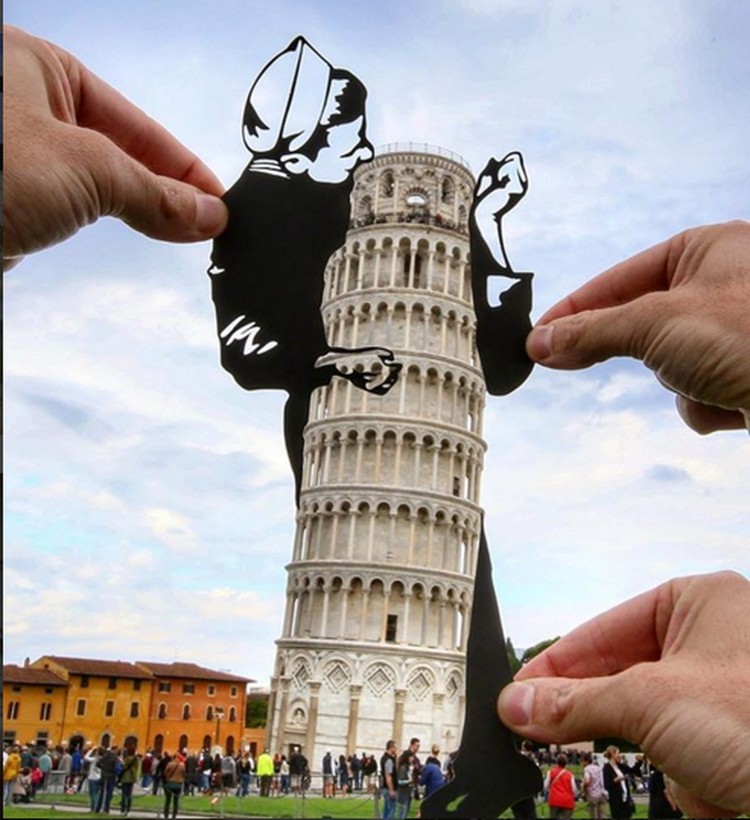 Kreatif! Fotografer Ini Menyatukan Kertas degan Landmark Terkenal Kreatif! Fotografer Ini Menyatukan Kertas degan Landmark Terkenal