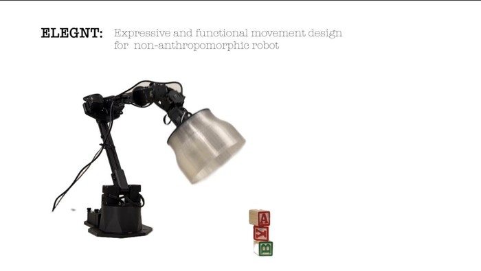 Lampu robot buatan Apple yang mirip maskot Pixar