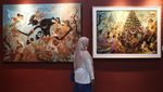Melihat Pameran Lukisan Dolan Wonosalam