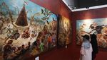 Melihat Pameran Lukisan Dolan Wonosalam