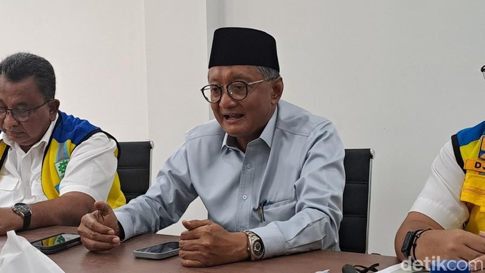 Menteri PU Dody Hanggodo saat ditemui di Waduk Gajah Mungkur, Wonogiri, Sabtu (8/2/2025).