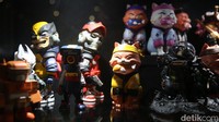 Jakarta Toys and Comics Fair (JTCF) menampilkan beragam produk mainan koleksi dan komik.