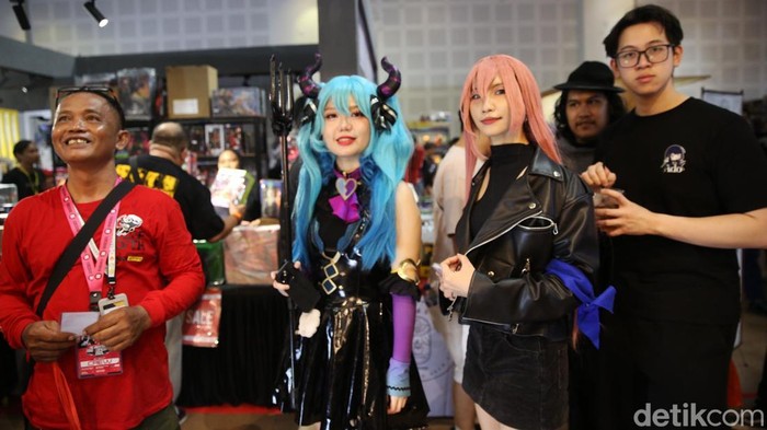 Pameran Jakarta Toys and Comics Fair (JTCF) 2025 digelar di Balai Kartini. Pameran ini menampilkan berbagai produk mainan koleksi dan komik.