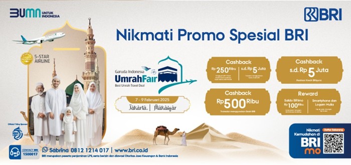 Rencana Umrah Jadi Lebih Nyaman & Hemat! Cek Promo BRI di GUTF 2025!