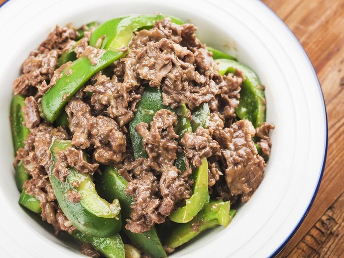 Resep Daging Iris Tumis Paprika