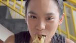 Sheryl Sheinafia Makan Burger Bareng Bisma Karisma dan Jajan Pentol