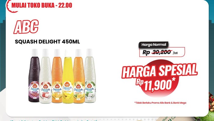 Sirup Banting Harga Jelang Ramadhan di Transmart Full Day Sale