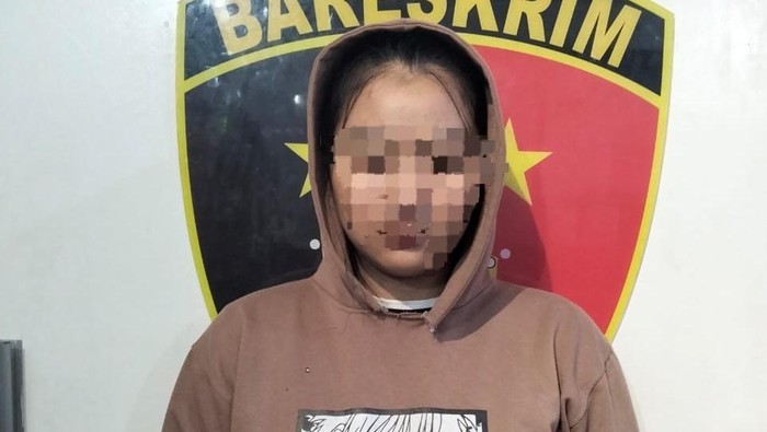 Tampang remaja putri di Bangka Barat yang tilep uang arisan hingga Rp 80 juta
