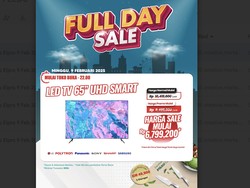 Diskon Jumbo Smart TV UHD 65 inch di Transmart Full Day Sale