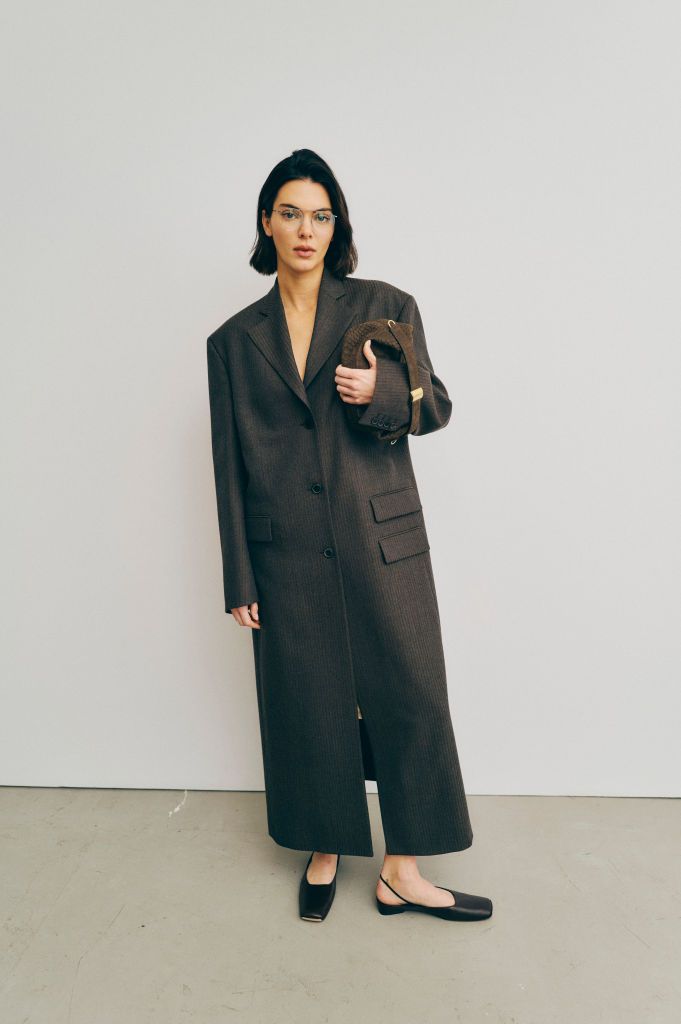 Backstage at the Calvin Klein Collection Fall RTW 2025 fashion show as part of New York Fashion Week held at the Calvin Klein Headquarters on February 07, 2025 in New York, New York. (Photo by Kelly Taub/WWD via Getty Images)