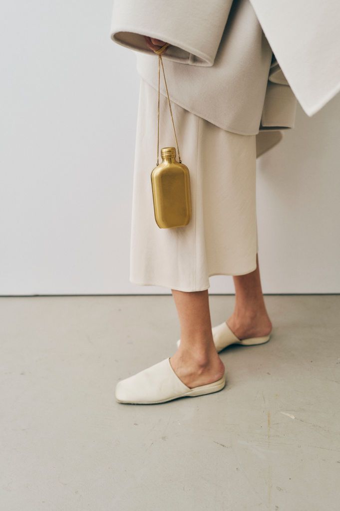 Backstage at the Calvin Klein Collection Fall RTW 2025 fashion show as part of New York Fashion Week held at the Calvin Klein Headquarters on February 07, 2025 in New York, New York. (Photo by Kelly Taub/WWD via Getty Images)