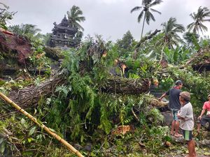 Tujuh Desa di Bangli Terdampak Hujan Deras-Angin Kencang