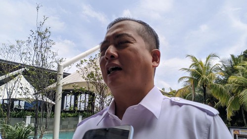 Gubernur NTB terpilih, Lalu Muhamad Iqbal, ditemui saat menghadiri acara HUT Partai Gerindra di Mataram, Minggu (9/2/2025). (Ahmad Viqi/detikBali)