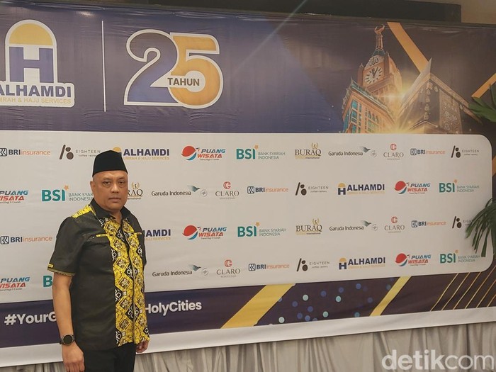 H.M. Tauhid Hamdi selaku owner PT Alhamdi Global Wisata