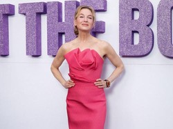 Foto: Comeback Memukau Renee Zellweger di Red Carpet Bridget Jones 4