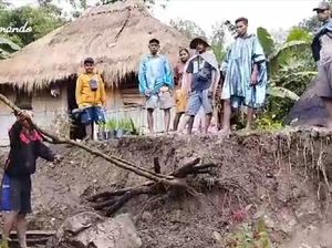 74 Korban Longsor di Kupang Butuh Makanan hingga Obat-obatan