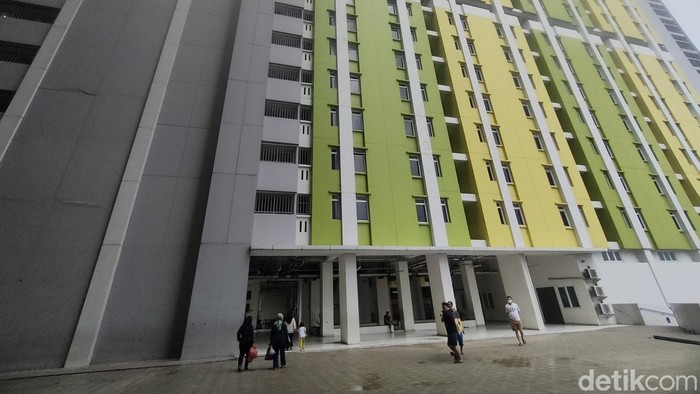 Rusunawa Pasar Rumput, Jakarta Selatan. (Dwi/detikcom)