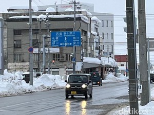 Salju di Hokkaido Makin Lebat, Puluhan Penerbangan Lumpuh