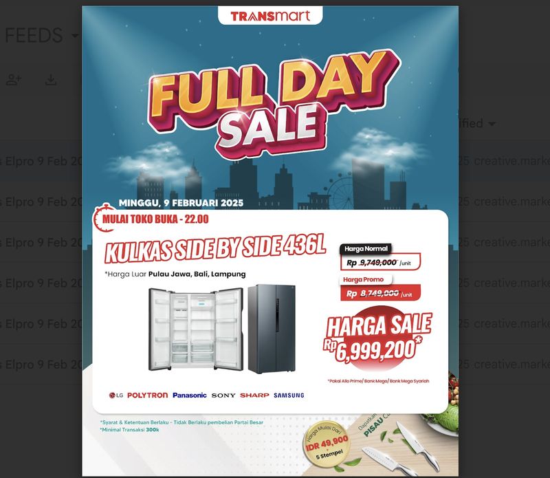 Transmart Full Day Sale