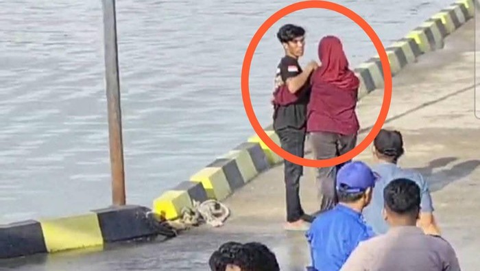 Viral di medsos wanita mengamuk di Pelabuhan Majene gegara pacar mau ke Kalimantan.