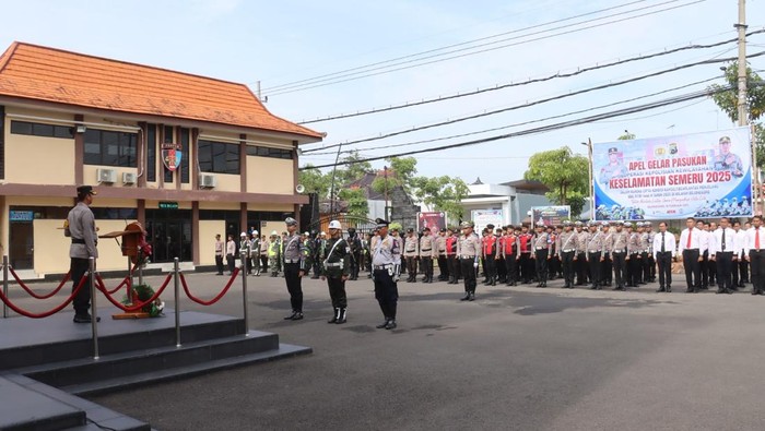 Apel Operasi Keselamatan Semeru Polres Bojonegoro