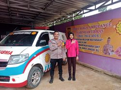 Aksi Bripka Leonardo Bantu Warga di Lampung Tengah Lewat Ambulans Gratis