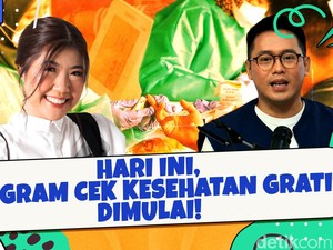 Hari Ini, Program Cek Kesehatan Gratis Dimulai!
