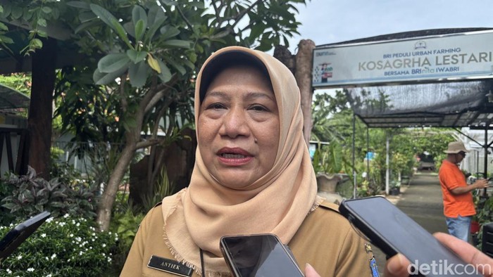 Kepala Dinas Ketahanan Pangan dan Pertanian (DKPP) Surabaya Antiek Sugiharti