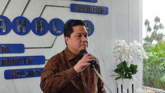 Menteri BUMN Erick Thohir