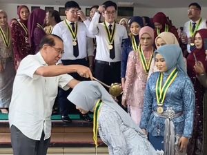 Viral bak Acara Nikahan, Prosesi Siraman Sumpah Dokter Ini Jadi Sorotan