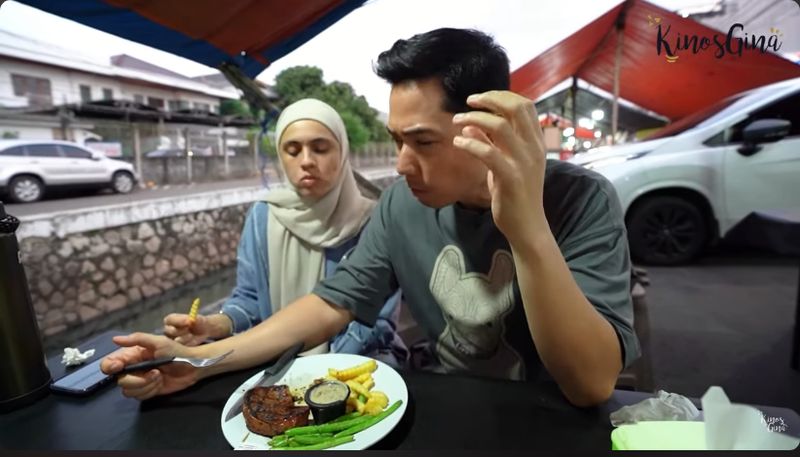 Nycta Gina dan Kinos kulineran di Sunter