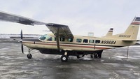 Pesawat jenis Cessna 208B Grand Caravan yang mengangkut 10 penumpang itu tengah terbang ke Nome, Alaska, Amerika Serikat dari Unalakleet pada Kamis (6/2) sebelum hilang kontak. (Hasan Akbas/Anadolu via Getty Images)  
