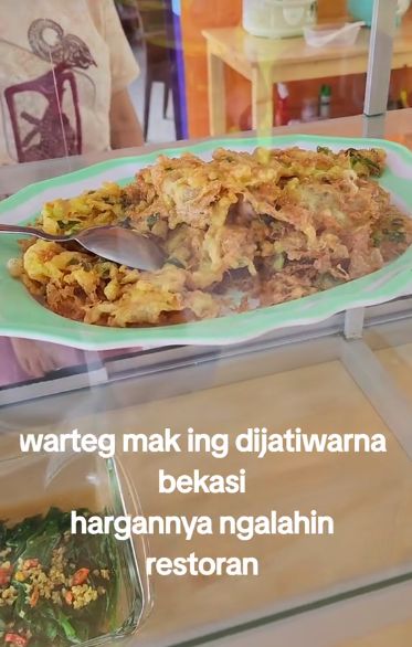 Pria Ini Kecewa Makan Nasi Telur di Warteg Harganya Rp 23 Ribu