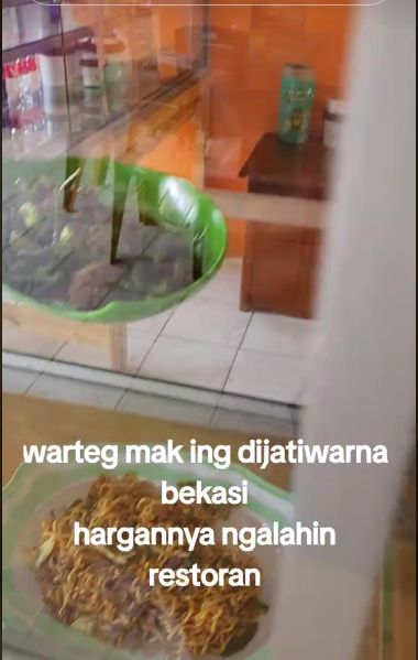 Pria Ini Kecewa Makan Nasi Telur di Warteg Harganya Rp 23 Ribu