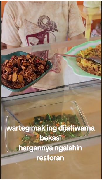 Pria Ini Kecewa Makan Nasi Telur di Warteg Harganya Rp 23 Ribu