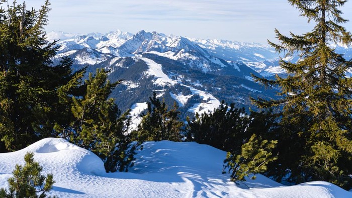 Resor ski Flachau di Pegunungan Alpen, Austria