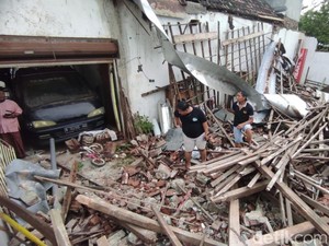 Angin Kencang di Pasuruan Bikin Rusak 69 Rumah dan Bangunan