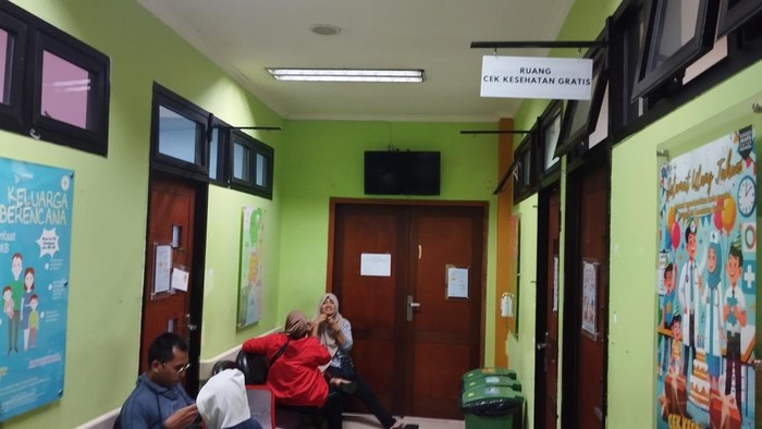 Suasana di Puskesmas Cipayung (Fawdi/detikcom)