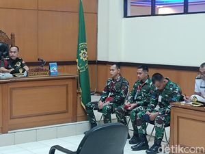 Terungkap di Sidang, Oknum TNI AL Tembak Bos Rental Terekam CCTV