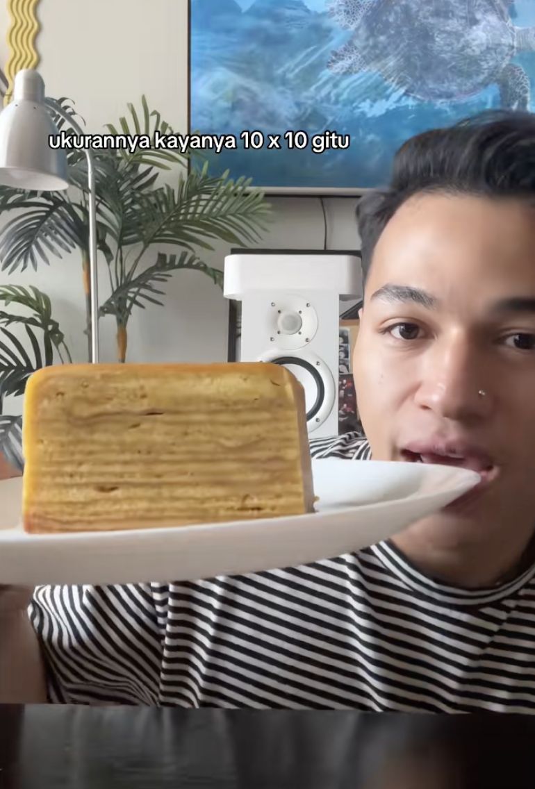 TikToker Emil Mario Bandingkan Lapis Legit Codeblu dan Ci Mehong