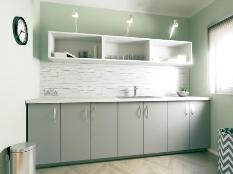 modern kitchen interior 3d