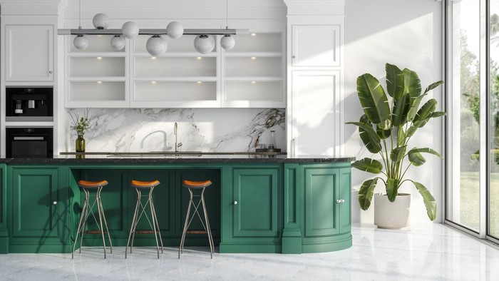 482823064 modern kitchen interior 3d