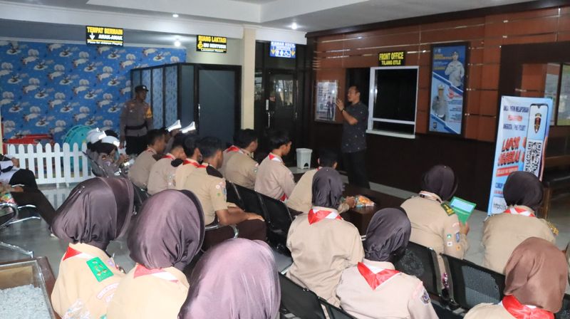 AKP Sutargo membuat pojok edukasi untuk membentengi anak dari bahaya narkoba di Polres Hulu Sungai Utara