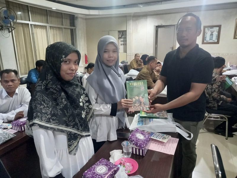 AKP Sutargo membuat pojok edukasi untuk membentengi anak dari bahaya narkoba di Polres Hulu Sungai Utara