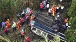 Bus Terjun ke Sungai di Guatemala, 51 Orang Tewas