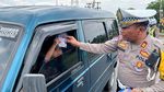 Aksi Cegah Kecelakaan Lalu Lintas di Mojokerto