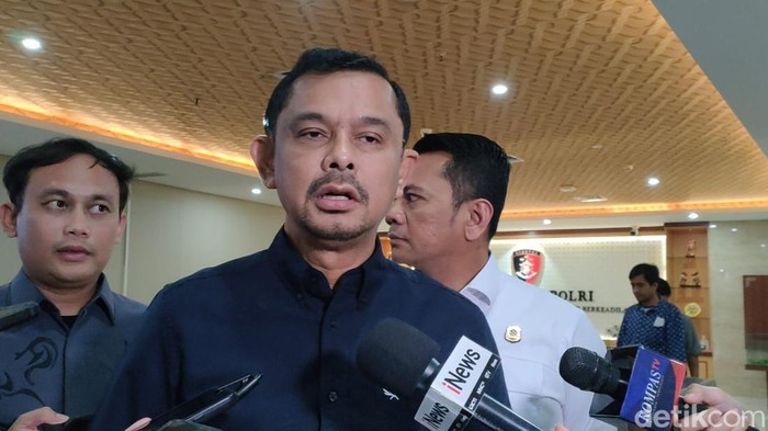 Dirtipidnarkoba Bareskrim Polri Brigjen Mukti Juharsa (Rumondang N/detikcom)