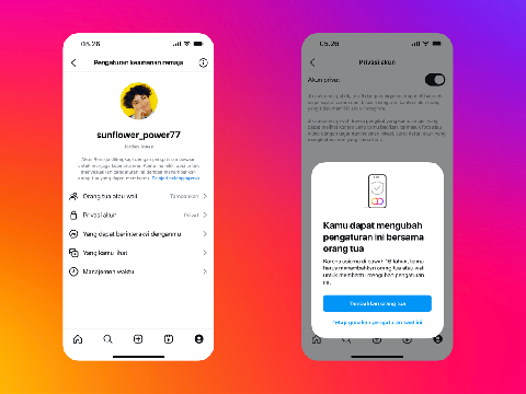 Fitur Akun Remaja Instagram