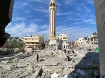 Hari Pertama Ramadan di Gaza, Warga Setempat Berpuasa di Tengah Reruntuhan
